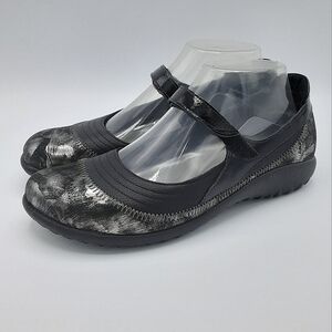 NAOT Kirei Leather Mary Jane Comfort Shoe.